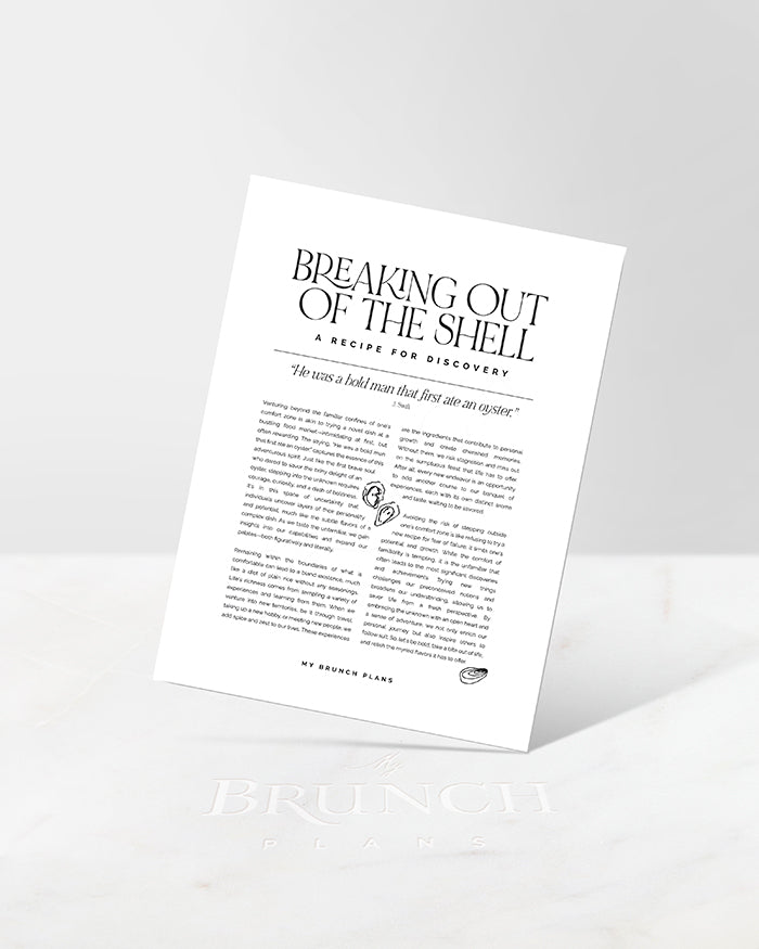 editorial style art print